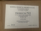 NEW Kerma 712 10"x13" Latex Free Disposable Washcloths, White (500 PC LOT)