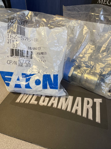 (2) NEW WEATHERHEAD 16Z-S76-BG - Eaton Weatherhead Z Series Crimp Hose Fittings