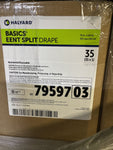 NEW HALYARD BASICS EENT SLIP DRAPE 79597 76”x124”, 35 pc Case