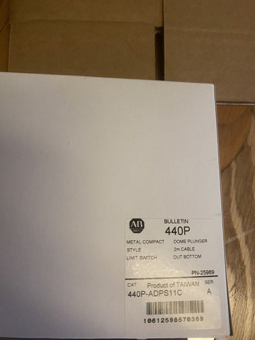 BRAND NEW AB 440P-ADPS11C Allen-Bradley  PN # 25989