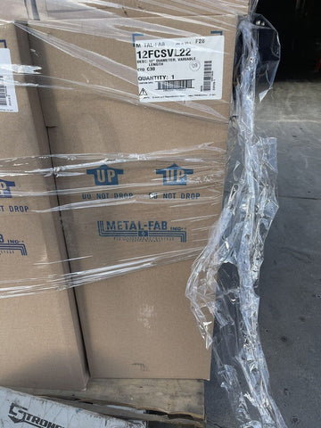 Metal-Fab Corr/Guard 12" Diameter Variable Length (304SS/Insulated) - 12FCSVL22