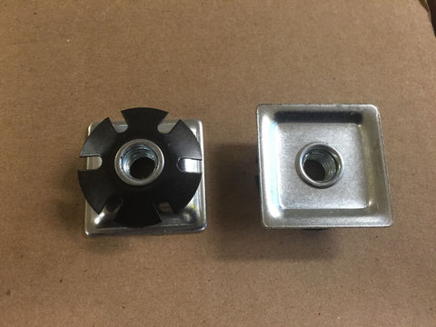 ALL WEST threaded star adapter for 3/8" OD square tubing, QTY of 20-Mega Mart Warehouse-Ultimate Unclaimed Freight Buyer and Seller Specialists