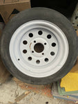 18x8.50-12 Solid Rubber Tire Turf Golf Cart Tire and Wheel Assembly SHIPS FREE!!