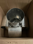 6" Vacu-Stack Stainless Steel Solid Pack Chimney Cap Model VSS-06-Mega Mart Warehouse