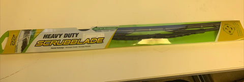 NEW Scrubblade SB2200 22" Triangular Windshield Wiper Blade (7 PC BOX)