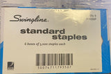 NEW Swingline Staples Standard 1/4 inches Length 210/Strip 5000/Box 5 Pack, USA