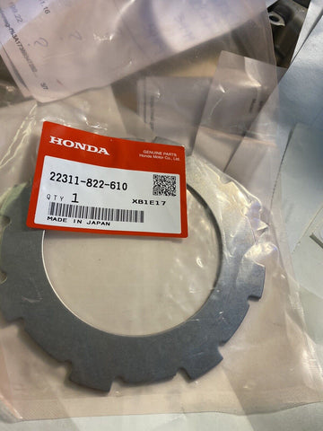 Nuevo Genuino Honda Reducción Embrague Placa 22311-822-610