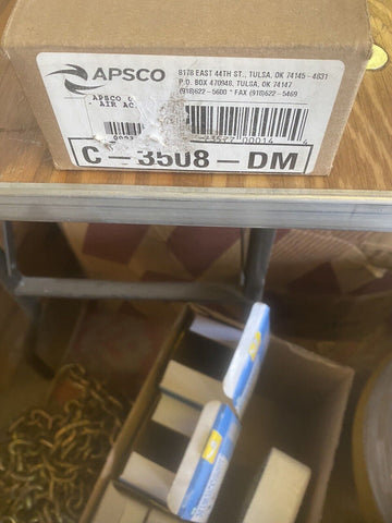 BRAND NEW APSCO C-3525-DM  Del - AIR ACT FOR HYD PUMP. See Pics for details.
