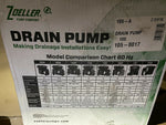 BRAND NEW Zoeller Sink Drain Pump System  Switch Actuation  Float Model 105-0017