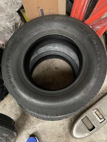 (1) NEW 215/75-14, ST215/75D14 CARLISLE SPORT TRAIL L/H TRAILER 75B B14 TIRE