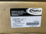 NEW PROFLO PFT300L 2-1/2" Non Rising Stem THREADED Gate Valve-Mega Mart Warehouse