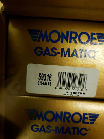 Genuine OEM Shock Absorber-Gas-Matic LT Monroe 59316 Free Shipping!!!-Mega Mart Warehouse-Ultimate Unclaimed Freight Buyer and Seller Specialists