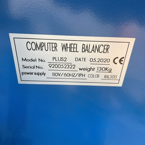 Brand New Talyn Plus 2 Wheel Balancer