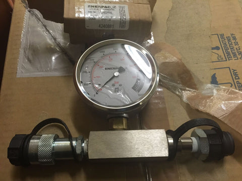 ENERPAC Pressure Gauge G4088L COMPLETE-Mega Mart Warehouse-Ultimate Unclaimed Freight Buyer and Seller Specialists