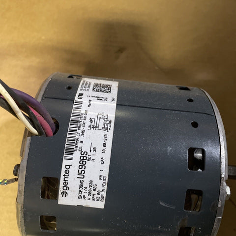 New Genuine Trane Genteq 5KCP39NGU598BS 1/4HP 200/230V 825RPM 1PH Blower Motor