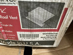 (CASE OF 6) AIR VENT INC 90125 Weatherwood Slant Plastic Roof Mounted Vent