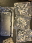 (24-Pk) Ives Full Mortise Hinge Satin Chrome 4.5" x 4.5" HINGE.323 5BB1