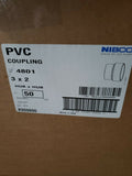 NIBCO 3 in. x 2 in. PVC DWV Hub x Hub Reducing Coupling Fitting 4801 QTY 50/CASE-Mega Mart Warehouse-Ultimate Unclaimed Freight Buyer and Seller Specialists