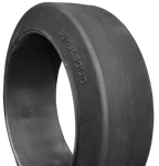 (1) NEW Solid Flat Proof Press-On Smooth Forklift Tire16X6X10-1/2 16x6x10.5-Mega Mart Warehouse
