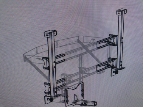 NEW 75915 Receiver Mount Salt Spreader Fisher Western 900-Mega Mart Warehouse-Ultimate Unclaimed Freight Buyer and Seller Specialists
