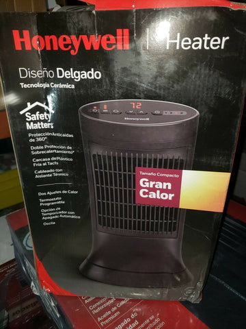 Honeywell HCE311V Digital Ceramic Compact Tower Heater - Slate Gray-Mega Mart Warehouse-Ultimate Unclaimed Freight Buyer and Seller Specialists