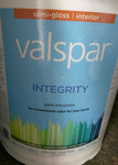 Valspar Integrity Latex Paint And Primer Semi-Gloss Interior Wall Paint-Mega Mart Warehouse-Ultimate Unclaimed Freight Buyer and Seller Specialists