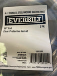 BRAND NEW Everbilt 4 ft. Stainless Steel Washing Machine Connector (2-Pack)