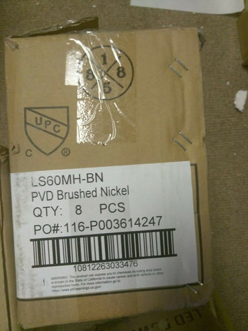 NEW Luxart 60” Shower Hose LS60MH-BN PVD Brushed Nickel-Mega Mart Warehouse-Ultimate Unclaimed Freight Buyer and Seller Specialists