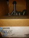B14 COIL BOLTS - Dayton Superior CONCRETE 1" X 6" (25 BOLTS)-Mega Mart Warehouse-Ultimate Unclaimed Freight Buyer and Seller Specialists
