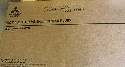 BRAND NEW  MITSUBISHI MZ320900 BRAKE FLUID, SUPER4, DOT4 - Mitsubishi (MZ320900)