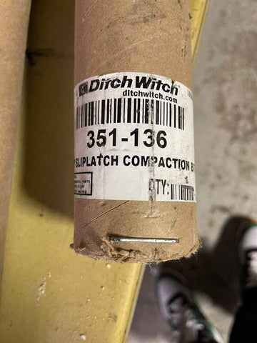 NEW DITCH WITCH 1.50" SLIPLATCH COMPACTION BIT 351-136 **FREE SHIPPING**