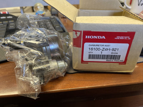 GENUINE Honda 16100-Z4H-921 Carburetor (Be99A A); 16100Z4H921 *FREE SHIPPING*