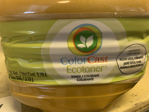 NEW Colorcast Ecotoner Colorant A60Y00903 Yellow Oxide/Deep Gold, (2 PC BOX)