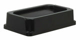 (4/CASE) Continental 7325BK Black Drop-Shot Lid For Wall Hugger Receptacle-Mega Mart Warehouse-Ultimate Unclaimed Freight Buyer and Seller Specialists