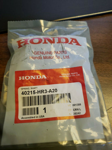 GENUINE OEM Honda 40215-HR3-A20 - SPRING SHAFT, SHIPS FREE!!!-Mega Mart Warehouse-Ultimate Unclaimed Freight Buyer and Seller Specialists