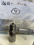 (4) GENUINE Eaton Weatherhead Crimp Fitting 06U-508 *FREE SHIPPING*