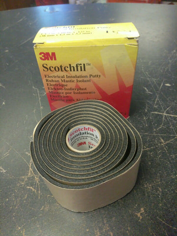 (22 BOXES) 3M SCOTCHFIL 1-1/2" x 60" x .125" ROLL ELECTRICAL INSULATION PUTTY-Mega Mart Warehouse-Ultimate Unclaimed Freight Buyer and Seller Specialists