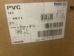 NEW Nibco K098250 - 4811 2" Sanitary Tee (35 PC BOX)