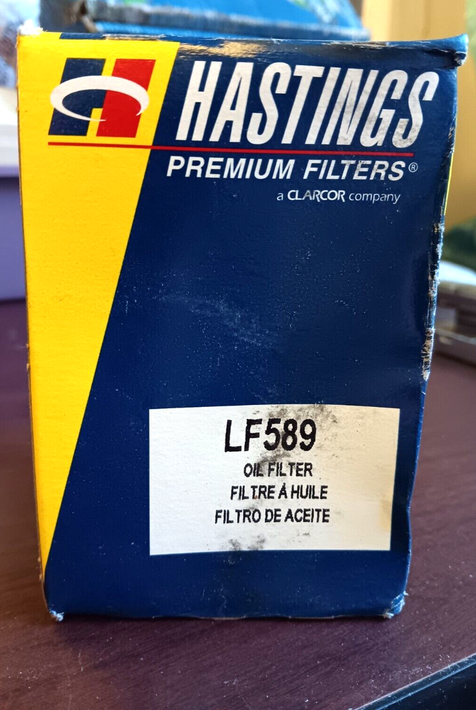 HASTINGS LF589 PREMIUM OIL FILTER ( FREE SHIPPING) Mega Mart Ware...
