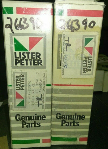 NEW Lister Petter IN Valve Part No. 201-33070-Mega Mart Warehouse-Ultimate Unclaimed Freight Buyer and Seller Specialists