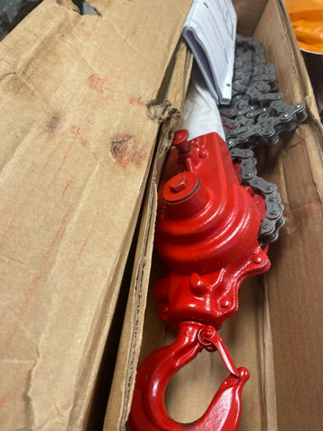 NEW Coffing G Model Ratchet Lever Hoist, Double Pawl Model ATG 1/1/2 ton