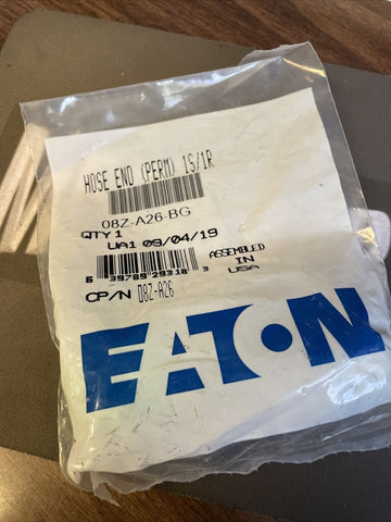 BRAND NEW EATON 08Z-A26-BG HOSE FITTING