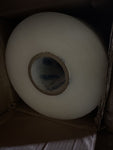 GLOBAL INDUSTRIAL STRETCH WRAP FILM 20” X 5000’ X 80 GAUGE CLEAR 412548