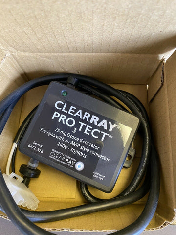 BRAND NEW Sundance Spas ClearRay Pro3tect Ozone Generator Kit (P/N: 6472-529)