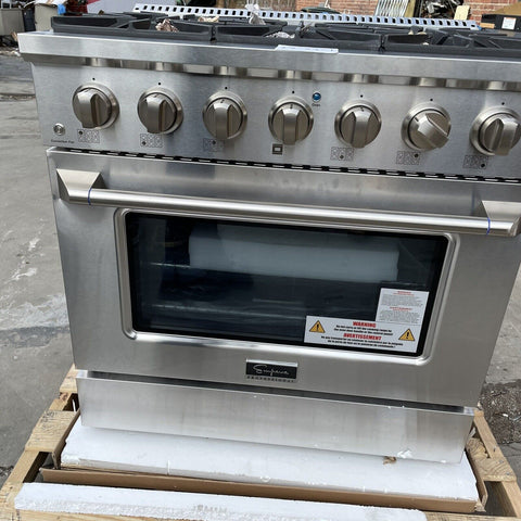 BRAND NEW Empava 36" Pro-Style Slide-In Single Oven Gas Range 36GR08 SHIPS FREE