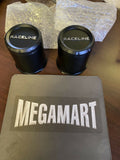 BRAND NEW Raceline Wheels BG81B  BG81B-FB Matte Black Wheel Center  ( 2 CAP  )