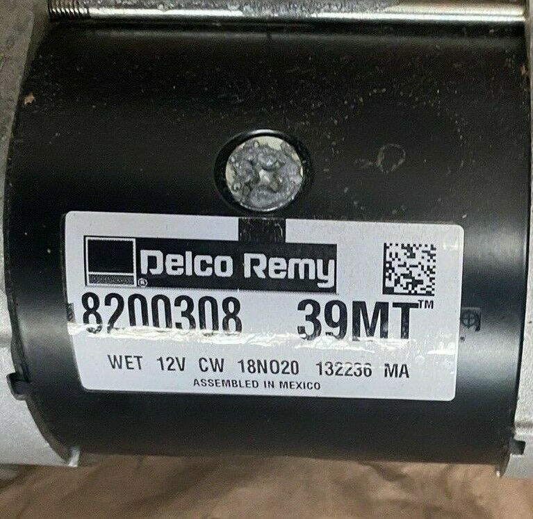BRAND NEW GENUINE STARTER FOR DELCO 8200308 / 39MT 12 VOLT | Mega M...