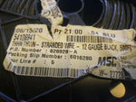 MSC SOUTHWIRE 54126941 THHN/THWN STRANDED WIRE 12 GAUGE BLK, 500FT-Mega Mart Warehouse-Ultimate Unclaimed Freight Buyer and Seller Specialists