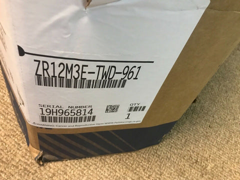 NEW Compressor,460V,3-Phase,125000 Btu COPELAND ZR12M3E-TWD-961-Mega Mart Warehouse-Ultimate Unclaimed Freight Buyer and Seller Specialists
