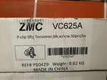 NEW ZMC P-Clip Safety Tensioner w/ Screw, VC625A Black (50 PC LOT)